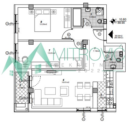Novi Sad, Telep- Stanovi u izgradnji 