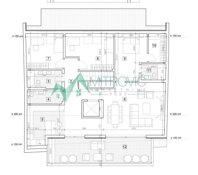 Novi Sad, Grbavica - Penthouse stan + garaža 60 m2 - Luksuzan vid stanovanja na lepoj i urbanoj lokaciji 