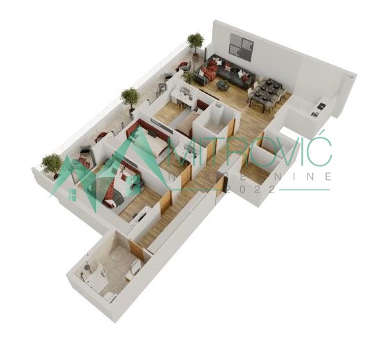 Novi Sad, Salajka - Triposoban stan  106m2 