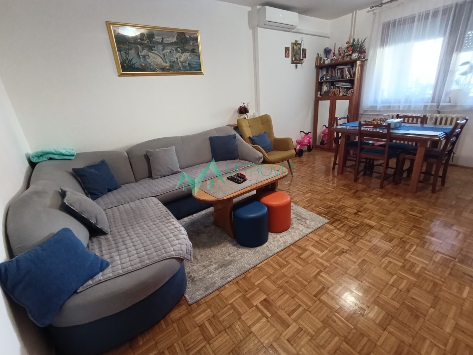 Novo Naselje 54 m2 odličan dvosoban stan  