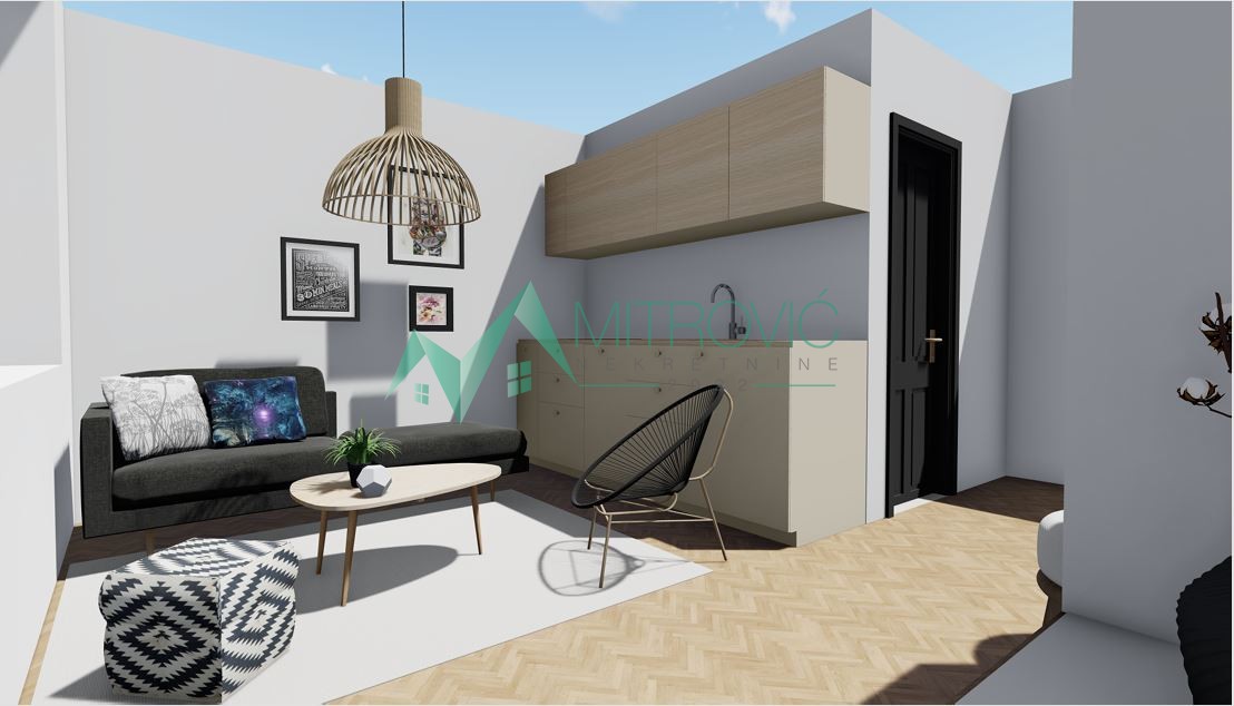 Petrovaradin - jednosoban stan 31m2 + parking mesto uključeno u cenu 