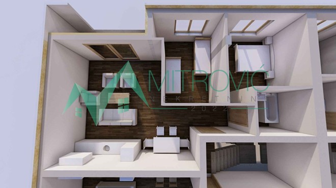 Na prodaju stan u Sremskoj Kamenici 58m2 - kvalitetna gradnja, vrhunski materijali, mirno i zeleno okruženje; povrat PDV-a 