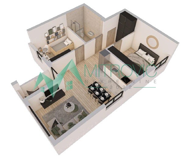 Sremska Kamenica - Kvalitetna zgrada - stanovi od 28m2 do 130 m2