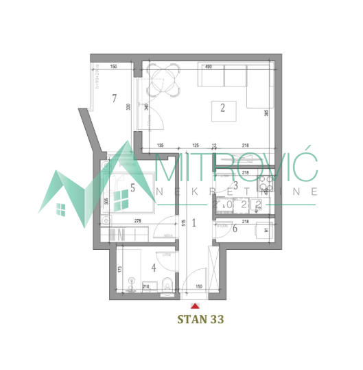 Novi Sad, Klisa - Stanovi različitih struktura u izgradnji - povrat PDV-a za kupce prve nekrentine