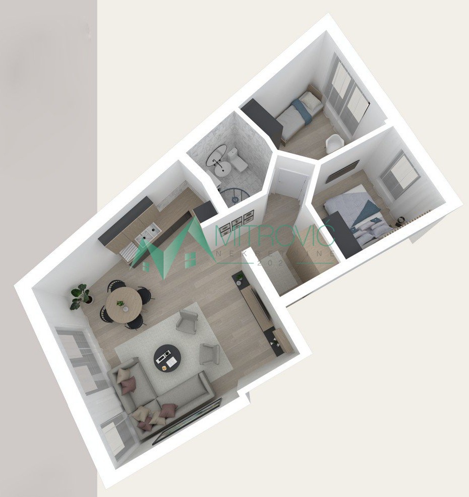 NA PRODAJU - Dvoiposoban stan na Podbari, mogućnost povrata PDV-a 