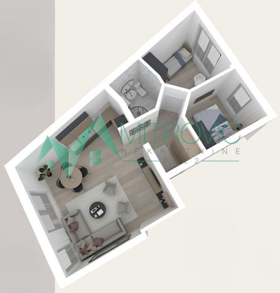 NA PRODAJU - Dvoiposoban stan na Podbari, mogućnost povrata PDV-a 