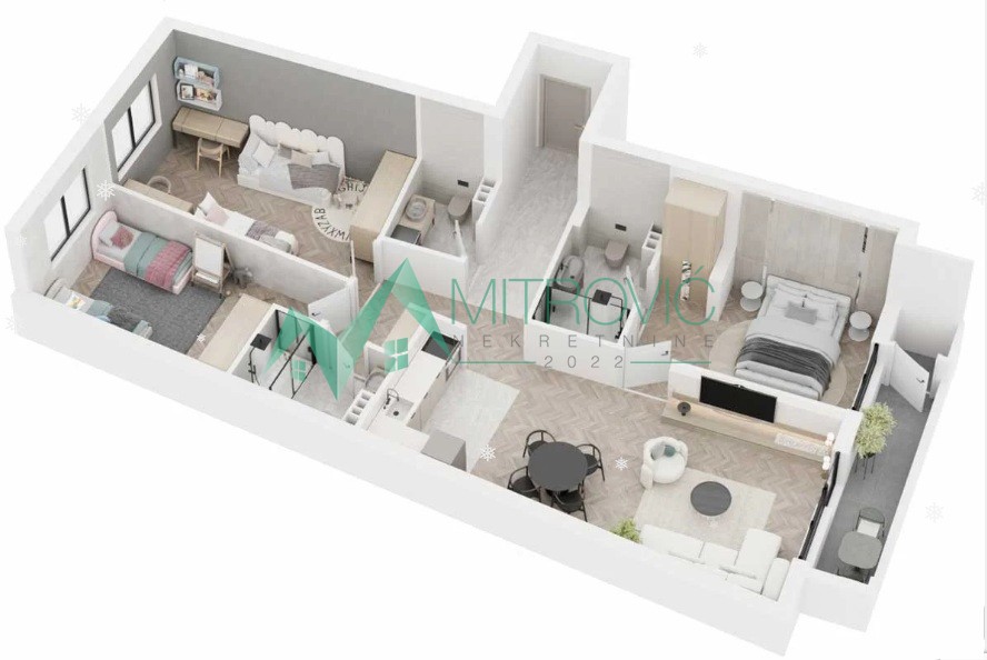 Telep, fenomenalan četvorosoban stan-izuzetna ponuda