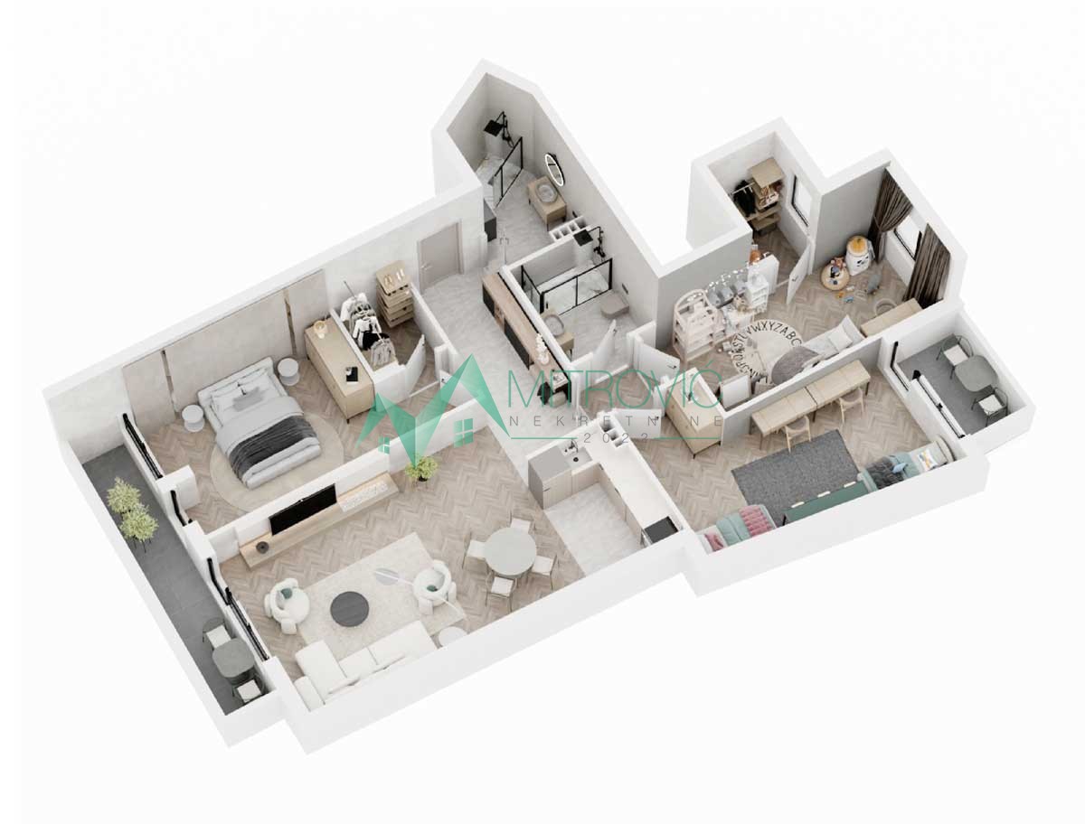 Telep, fenomenalan četvorosoban stan-izuzetna ponuda