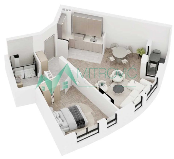 Telep, fenomenalan dvosoban stan-izuzetna ponuda