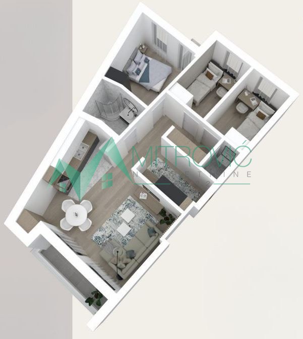 NA PRODAJU - Troiposoban stan na Podbari, mogućnost povrata PDV-a 