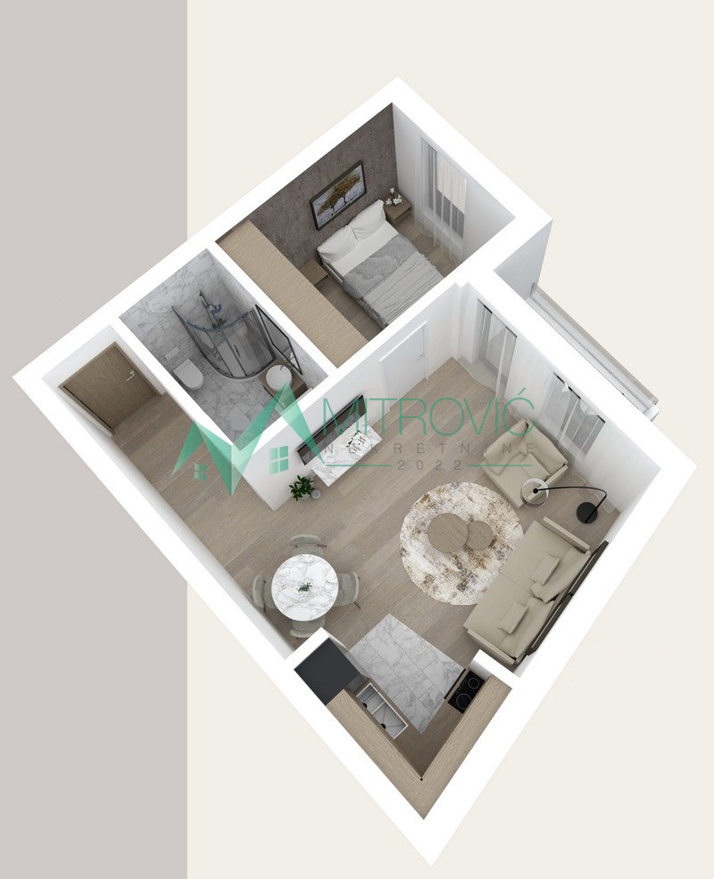 NA PRODAJU - Jednoiposoban stan na Podbari, mogućnost povrata PDV-a 