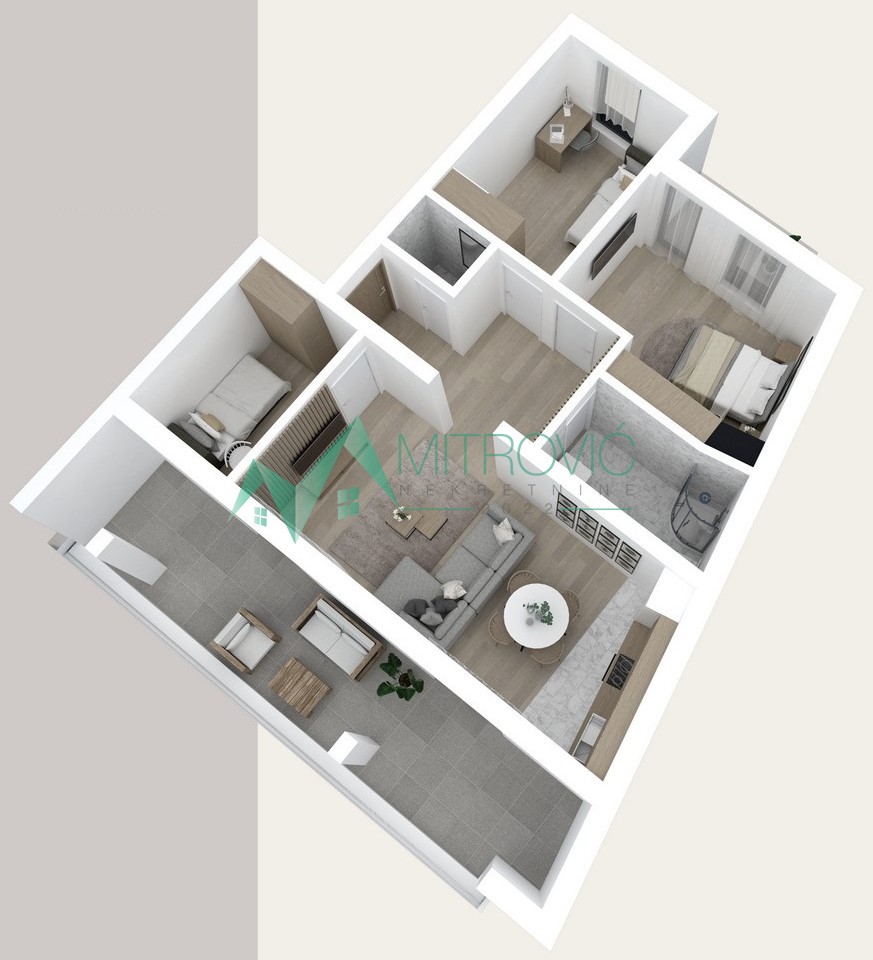 NA PRODAJU - Četvorosoban stan na Podbari, mogućnost povrata PDV-a