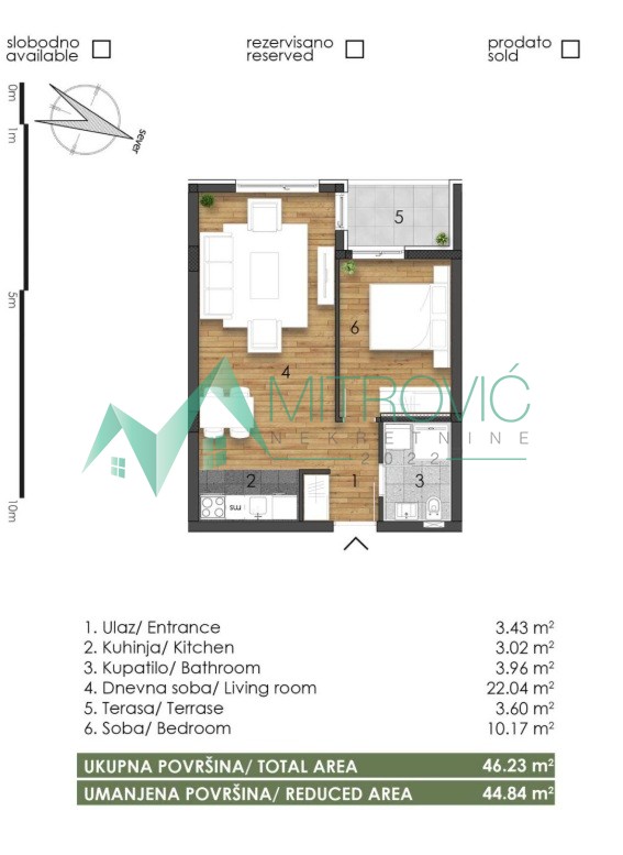 Telep, fenomenalan dvosoban stan-izuzetna ponuda