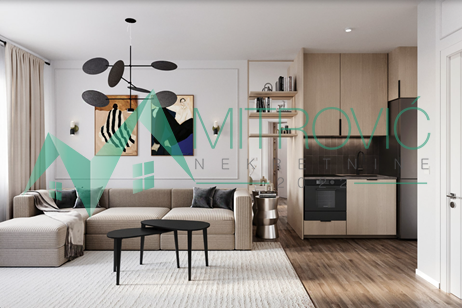 Telep, 35m2. Dvosoban stan. Povrat PDV-a. 