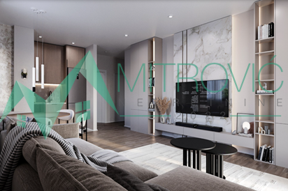 Telep, 45m2. Dvosoban stan. Povrat PDV-a. 