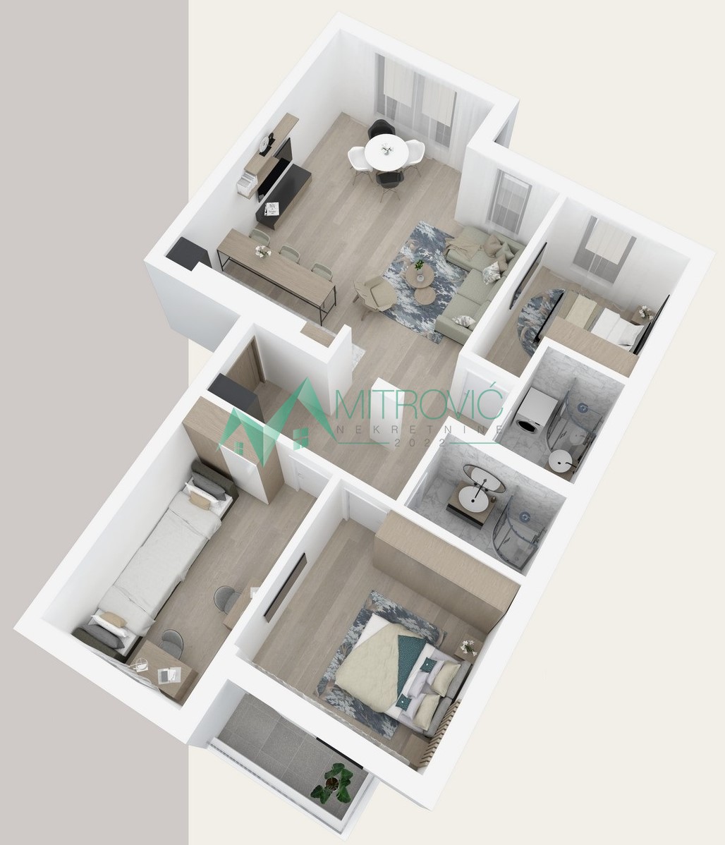 NA PRODAJU - Četvorosoban stan na Podbari, mogućnost povrata PDV-a 