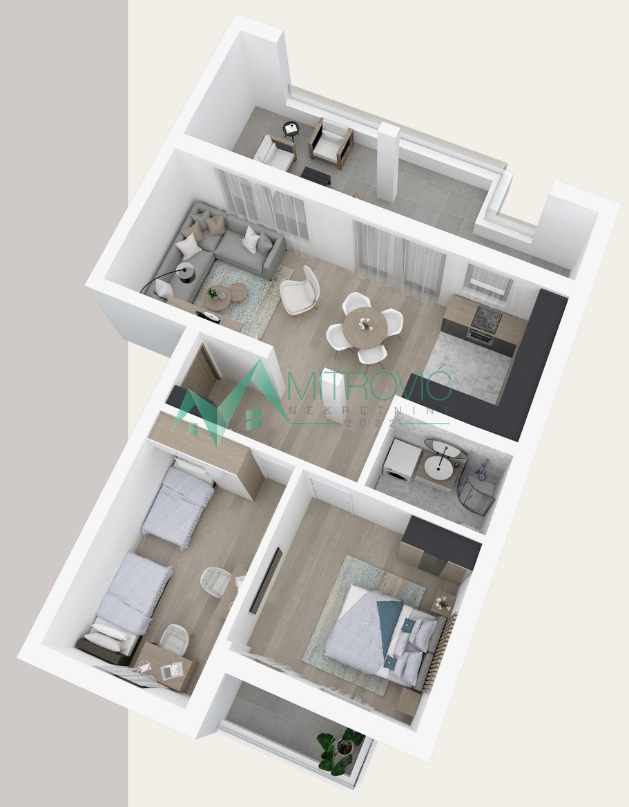 NA PRODAJU - Trosoban stan na Podbari, mogućnost povrata PDV-a 