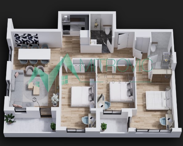 Telep, fenomenalan četvorosoban stan-izuzetna ponuda