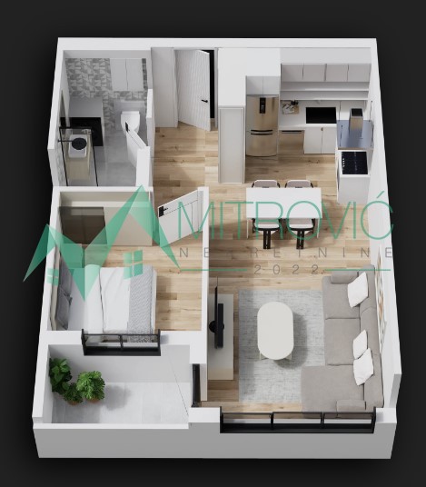 Telep, fenomenalan dvosoban stan-izuzetna ponuda