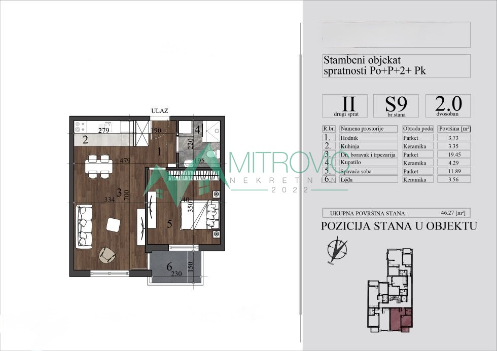 Nova Detelinara, novogradnja, povrat pdv-a! 