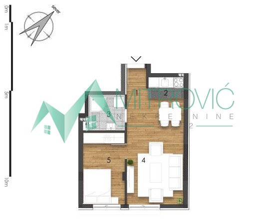 Odličan jednoiposoban stan od 38m2 na odličnoj lokaciji! 