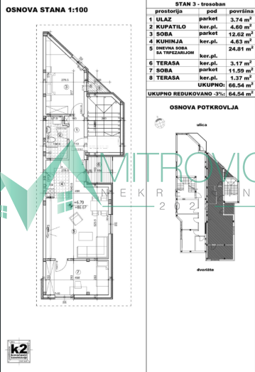 Nov trosoban stan u izgradnji – odlična investicija