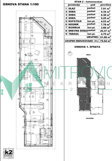Nov četvorosoban stan u izgradnji – odlična investicija