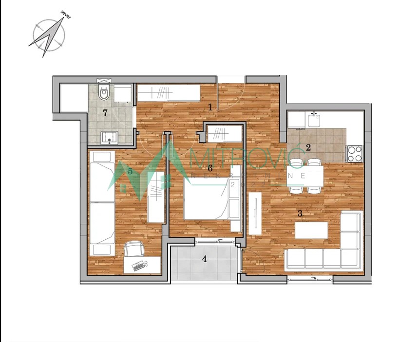 Savršen porodičan stan – Telep 