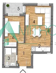 Nov jednoiposoban stan na Telepu – 42m²